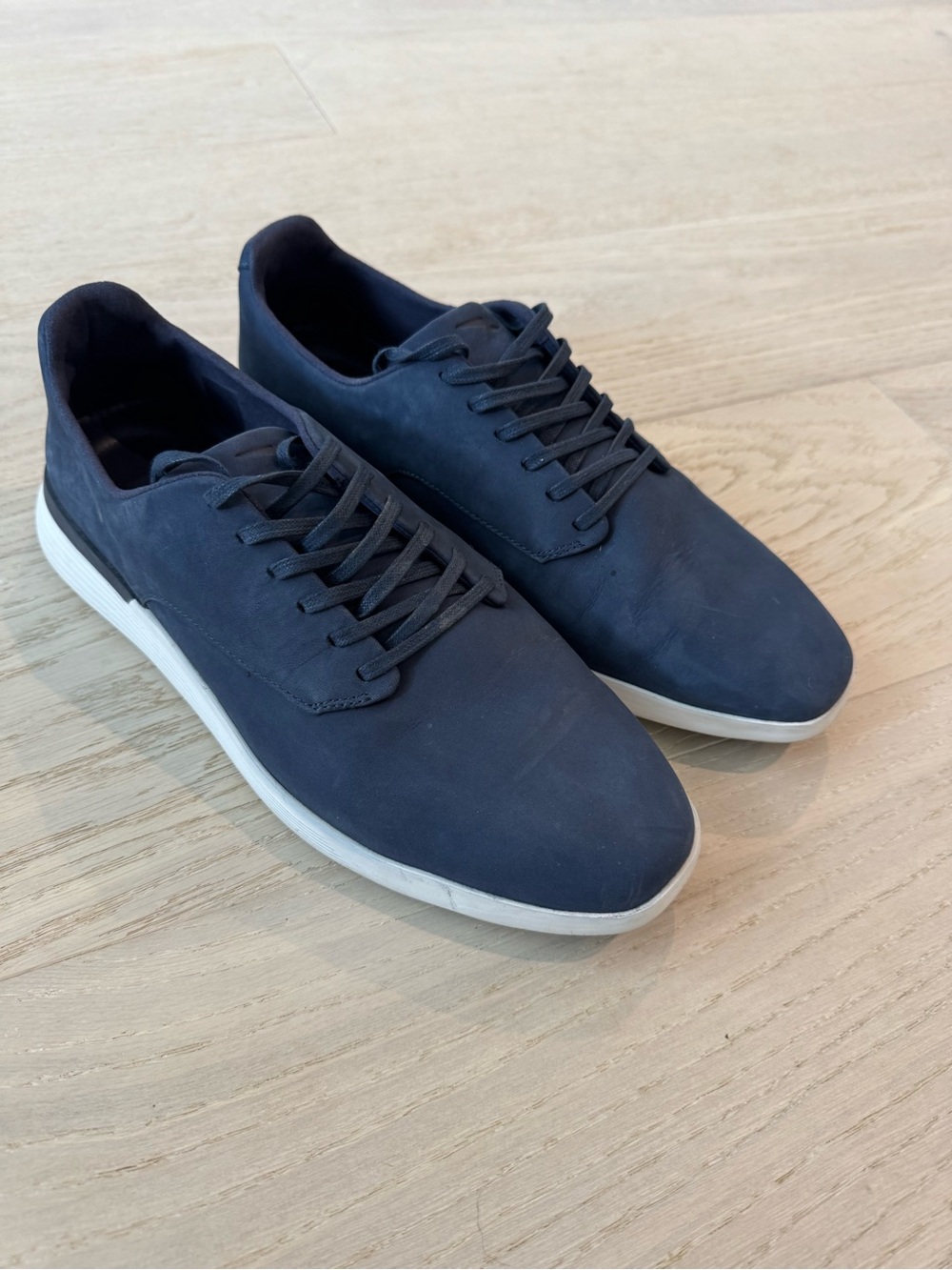 Men's Wolf & Shepherd Crossover derby Casual Navy Lace-Up Sneakers